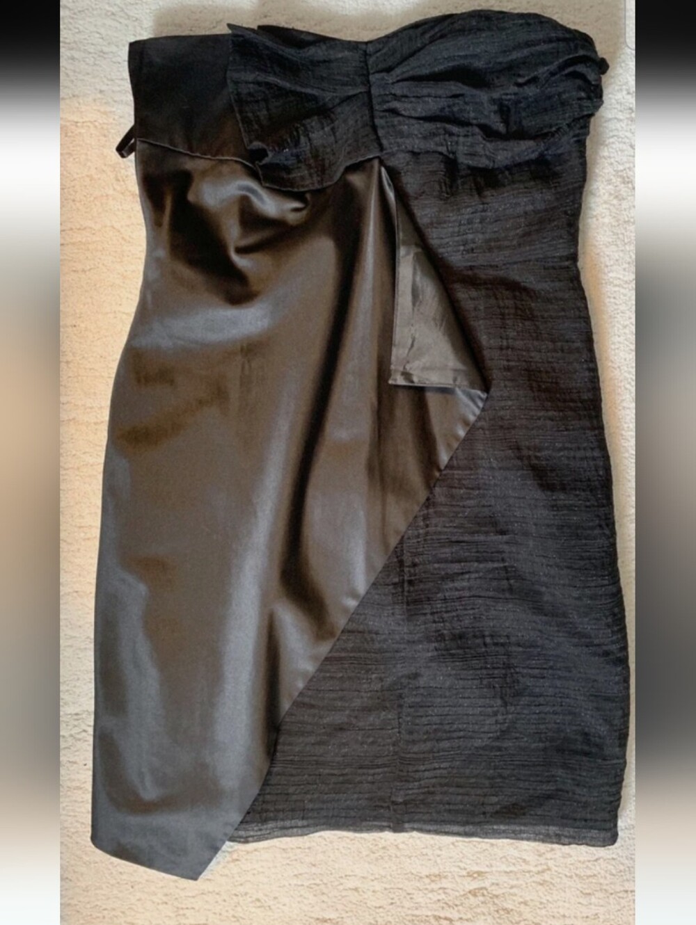 (GB16) BCBG Generation Black Dress, Sz 12